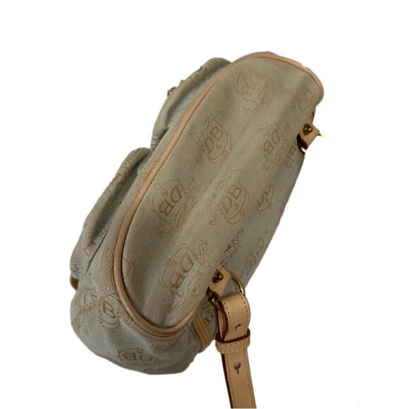 Vintage DOONEY & BOURKE Canyon Canvas and Leather Small Daypack/ Backpack - Picture 4 of 13